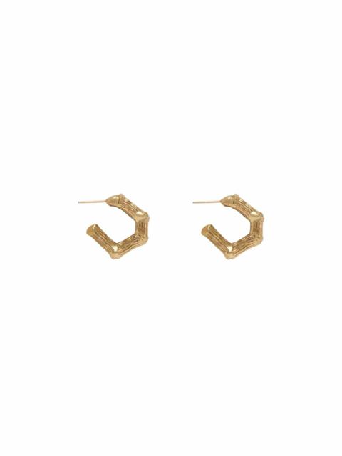ALÉMAIS Team Spirit Bamboo Hoop Earrings