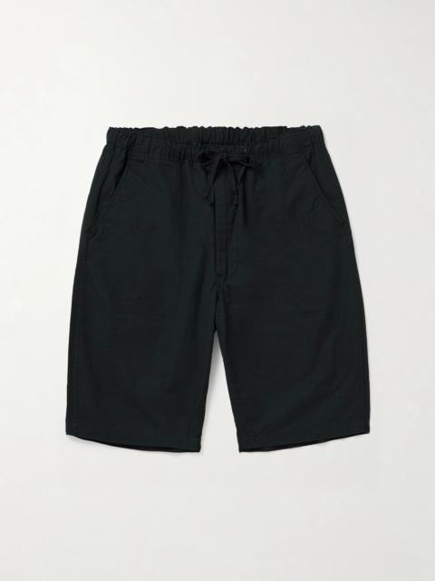 orSlow New Yorker Straight-Leg Cotton-Ripstop Drawstring Shorts