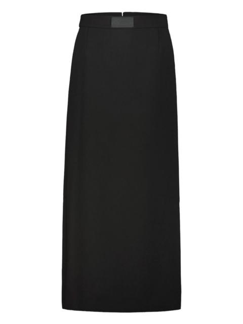 VETEMENTS A-line wool skirt