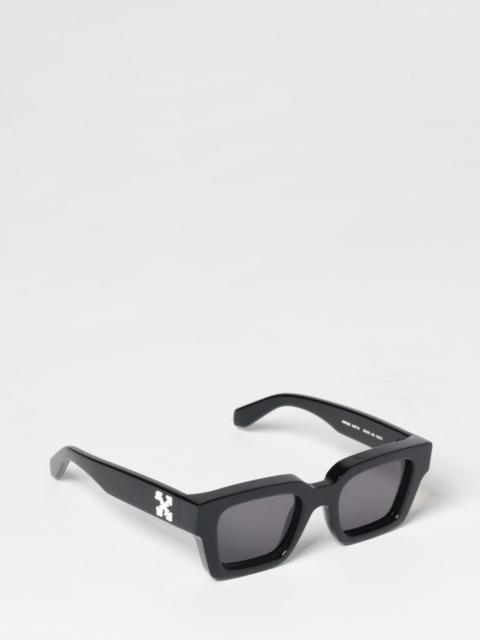 Off-White Virgil Rectangular Acetate Sunglasses with Arrow Logo