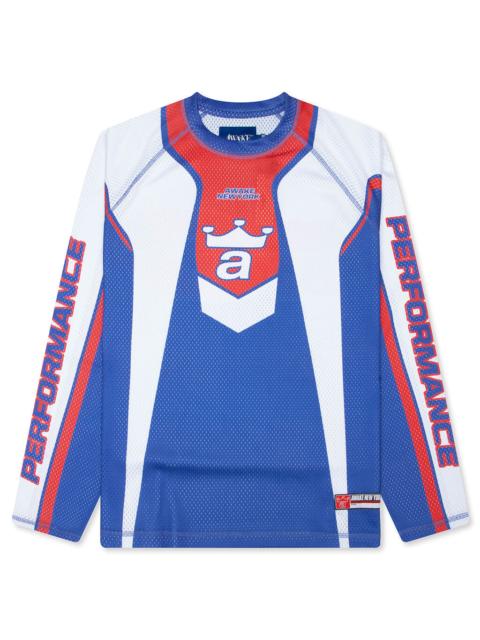 AWAKE NY MESH RACER JERSEY - BLUE