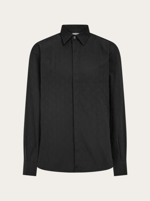 FERRAGAMO Ferragamo Monogram sport shirt
