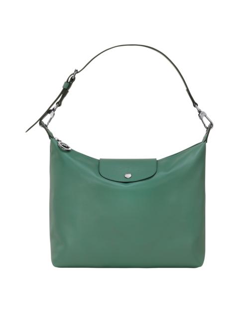 Le Pliage Xtra M Hobo bag Sage - Leather