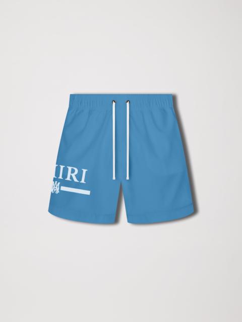 AMIRI AMIRI M.A. BAR LOGO SWIM TRUNKS