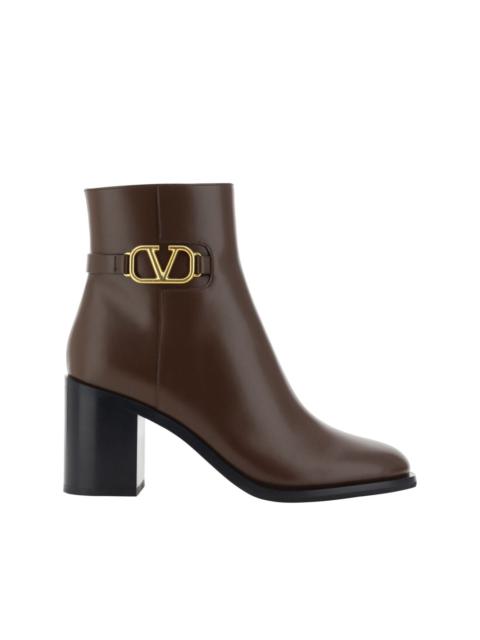 75mm VLogo Signature ankle boot