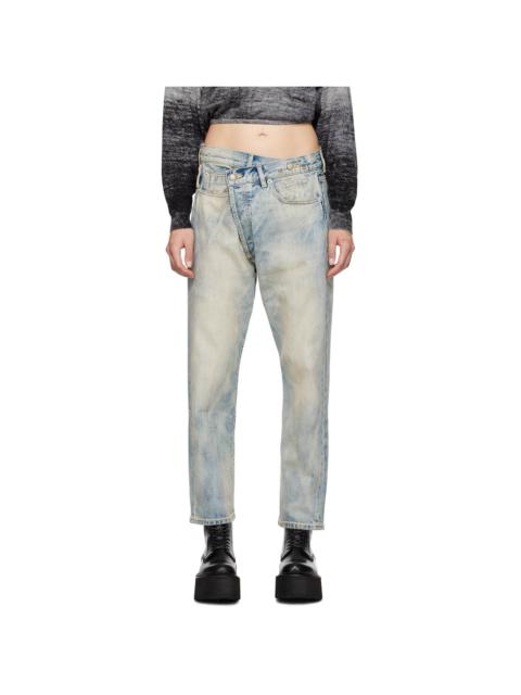 Blue Crossover Jeans