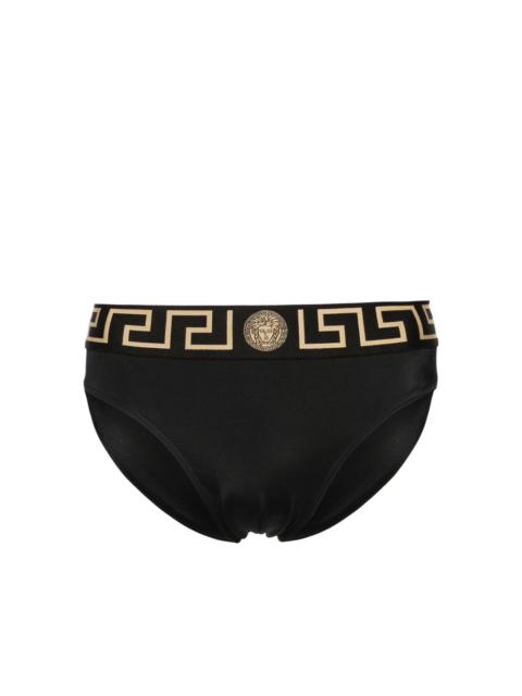 VERSACE Greca Border swim shorts