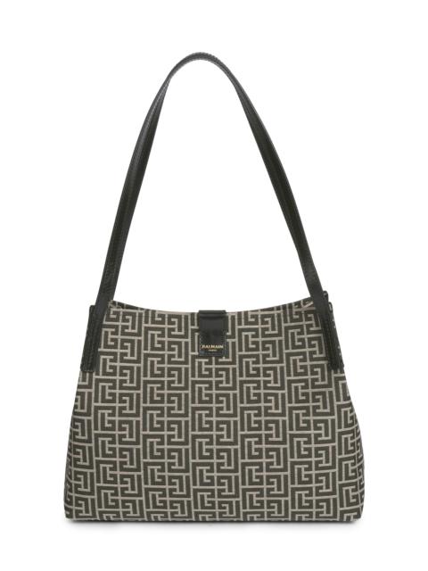 Balmain Women's Release Shopper Small Tote Bag - Ivoire Noir