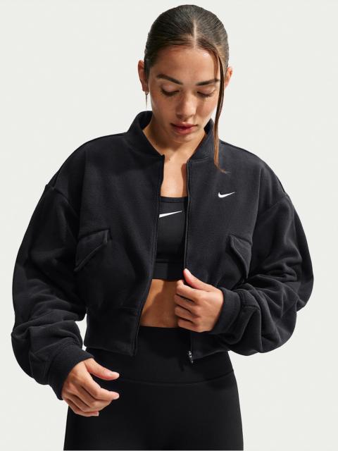 Nike Nike One Women's Therma-FIT Fleece Bomber Jacket