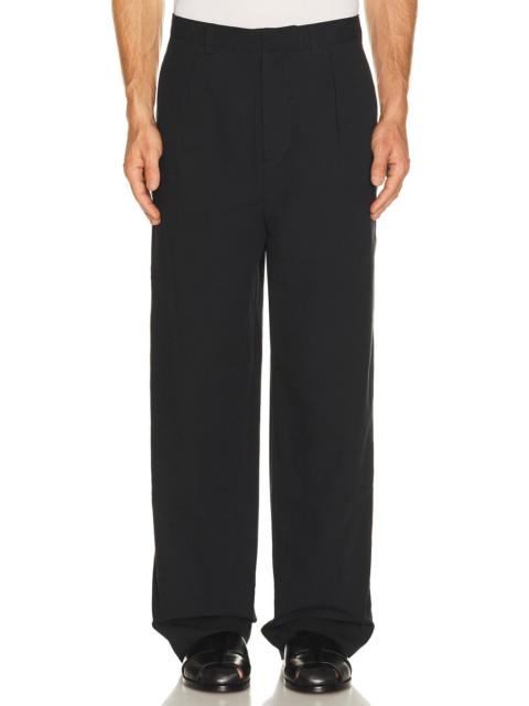 Palmes Wide Pleated Trousers