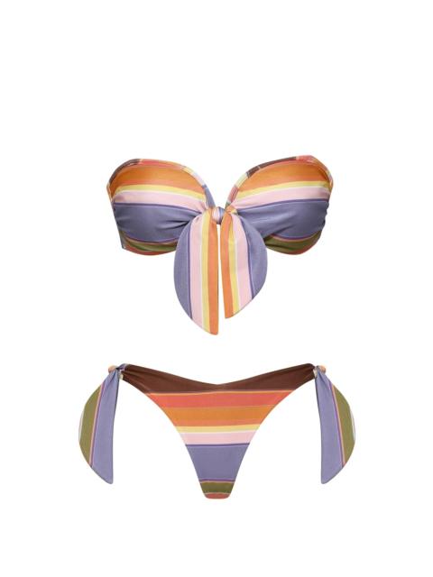 Zimmermann SOLSTICE SCARF TIE BIKINI
