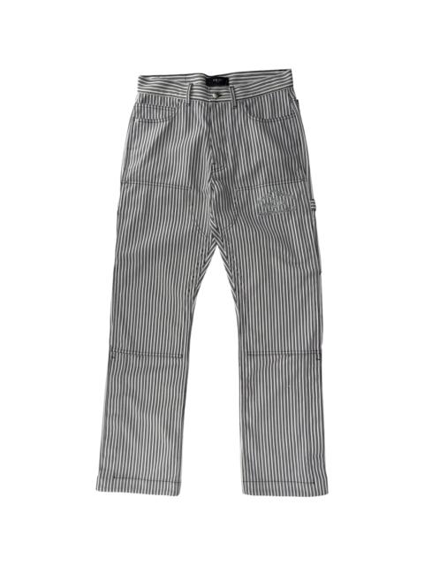 AMIRI Motors Carpenter Pants "Black / White" PS24MAW029 BLAC