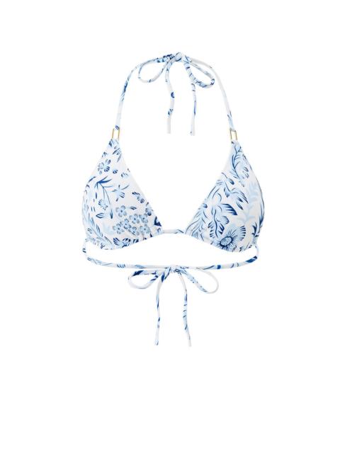 MELISSA ODABASH CANCUN JARDIN BIKINI TOP