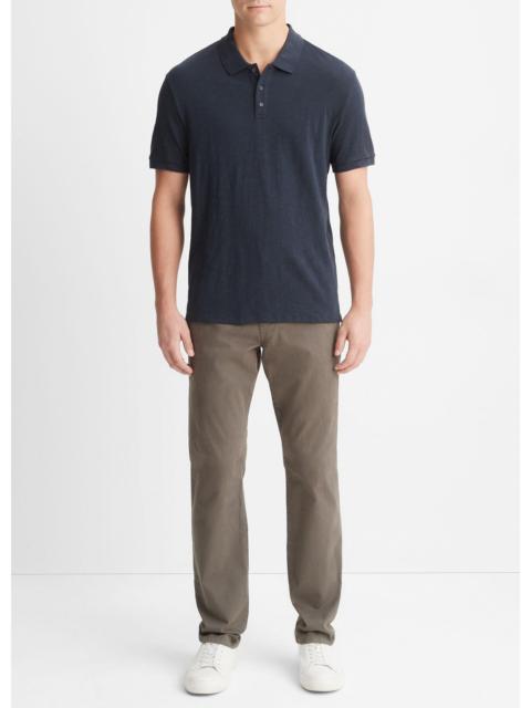 Vince Classic Slub Polo Shirt