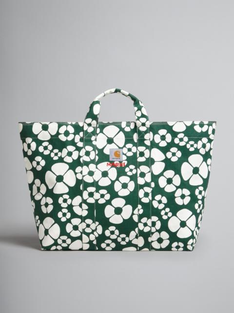 Marni MARNI X CARHARTT WIP - GREEN SHOPPER