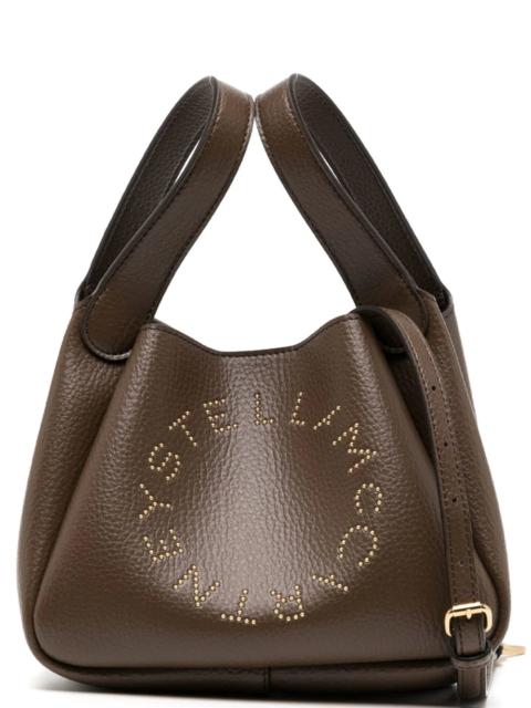 Logo Cube Shoulder Bag Embossed