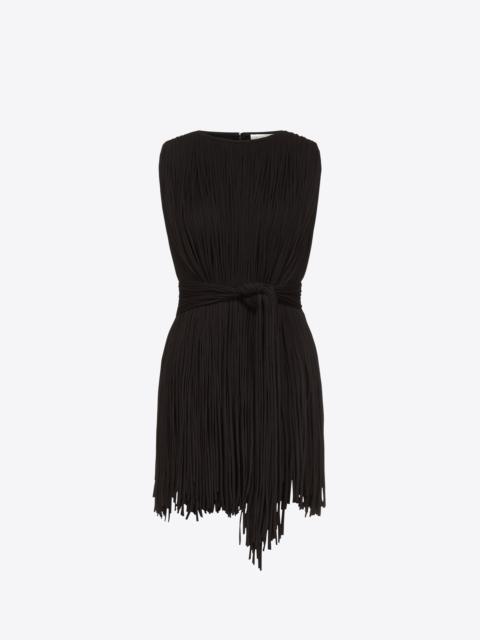AREA SLEEVELESS FRINGE TOP
