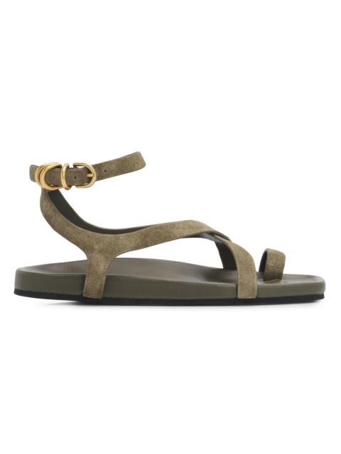 rag & bone Women's Rue Suede Sandals - Olive Suede