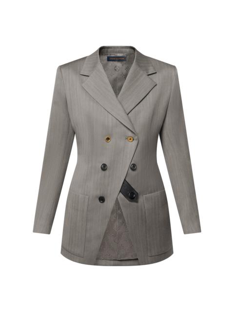 Louis Vuitton Asymmetrical Double-Breasted Blazer