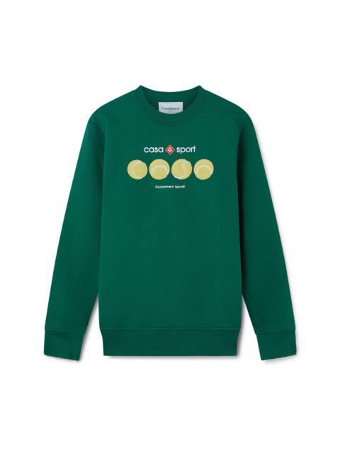 CASABLANCA Casa Sport Tennis Balls Sweatshirt