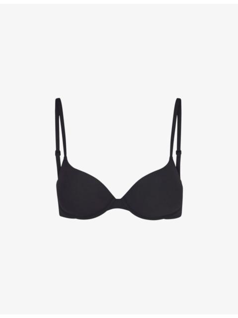 SKIMS Fits Everybody padded push-up stretch-woven bra