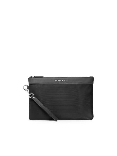 MICHAEL KORS Brooklyn logo-plaque travel pouch