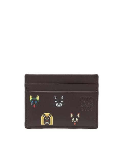 Loewe x Louis Wain leather cardholder