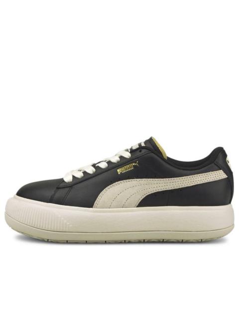 PUMA (WMNS) PUMA Suede Mayu BlackCasual Sneakers White 381042-02