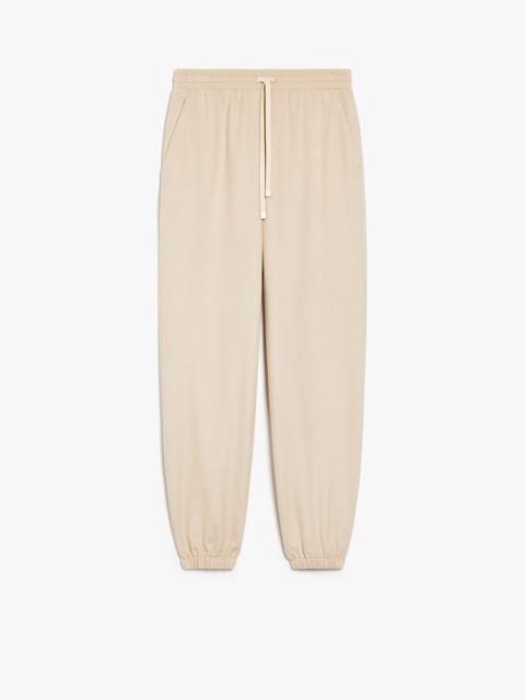 WEEKEND Max Mara ELIS Relaxed-fit jersey broadcloth trousers