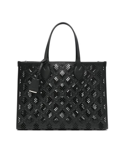 GUCCI Ophidia perforated tote bag