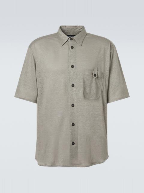 GIORGIO ARMANI Linen shirt
