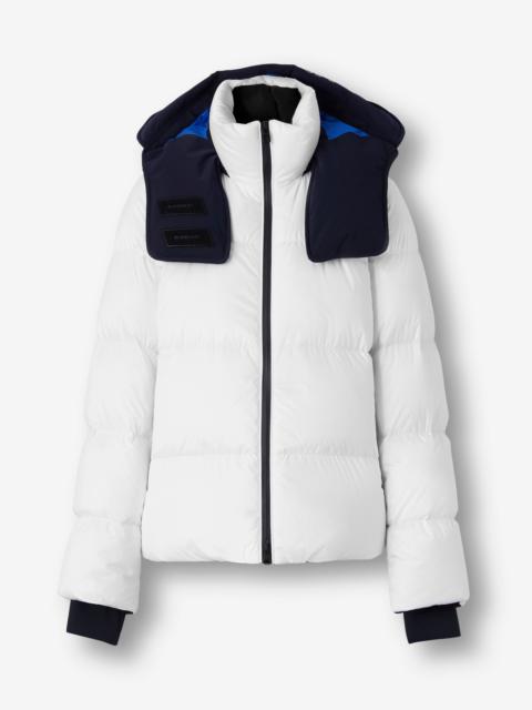 Burberry Detachable Hood Nylon Puffer Jacket