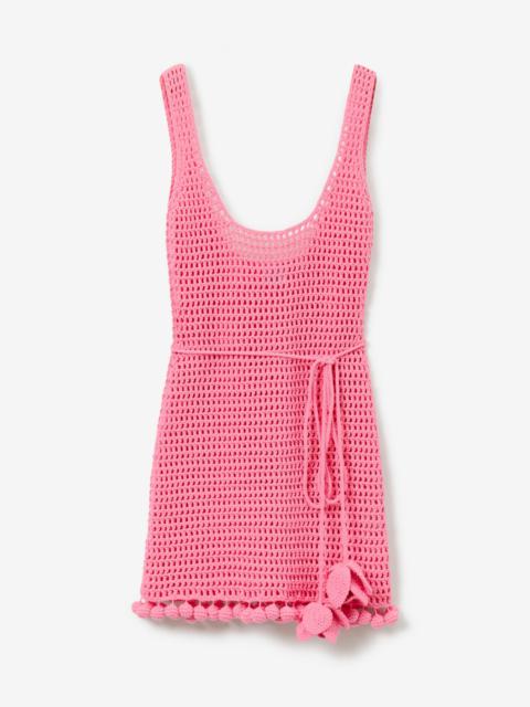 Burberry Crochet Technical Cotton Dress