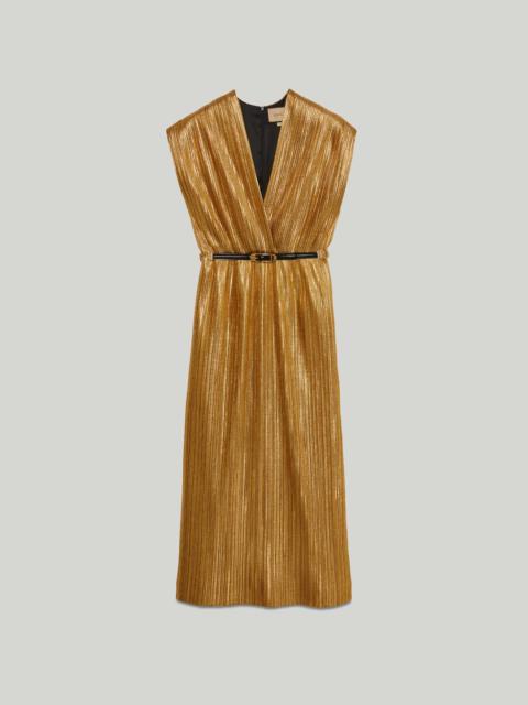 GUCCI Cady lame midi dress