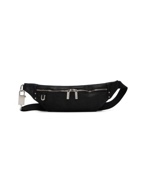 Rick Owens Black Concordians Geo Bumbag Pouch