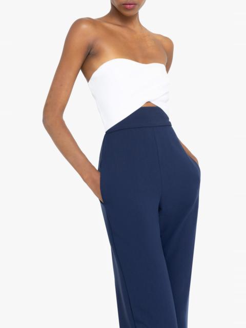 Black Halo Jada Color Block Jumpsuit