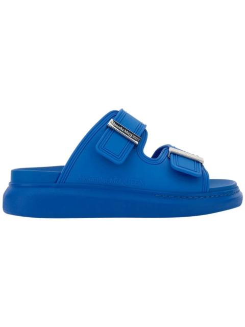 Alexander McQueen Alexander McQueen Hybrid Double Buckle Sandal Blue (Women's)