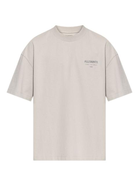 ALLSAINTS embroidered-logo cotton T-shirt
