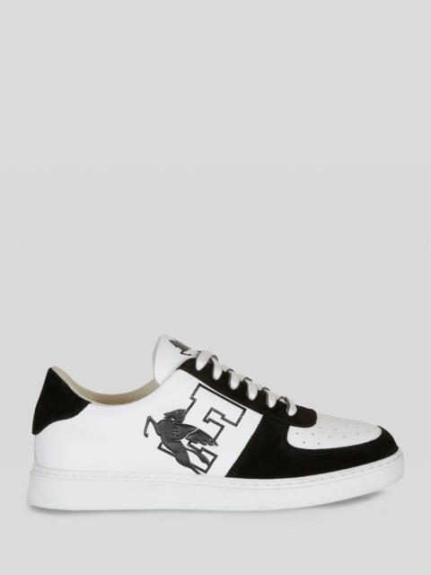 Etro LEATHER SNEAKERS WITH PEGASO