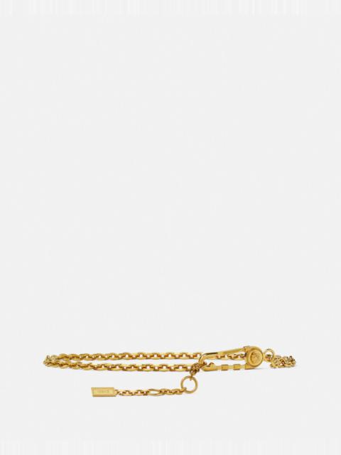 VERSACE Bind Chain Belt 0.6"