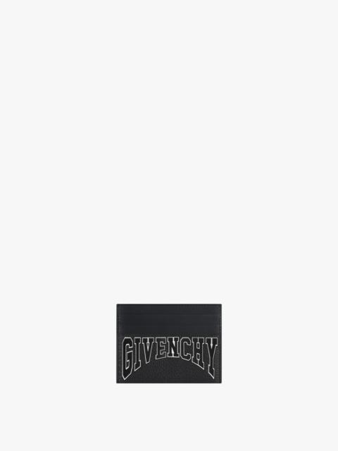 Givenchy GIVENCHY CARD HOLDER IN LEATHER