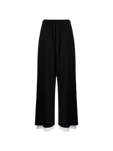 Yohji Yamamoto high-waist wide-leg trousers
