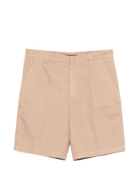 ZEGNA pleated shorts