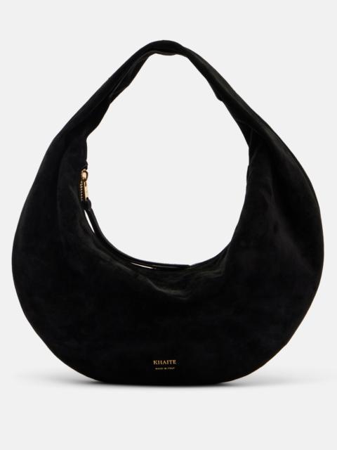 KHAITE Olivia Mini suede shoulder bag