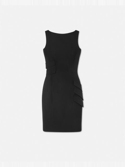 VERSACE Wool-Blend Mini Dress