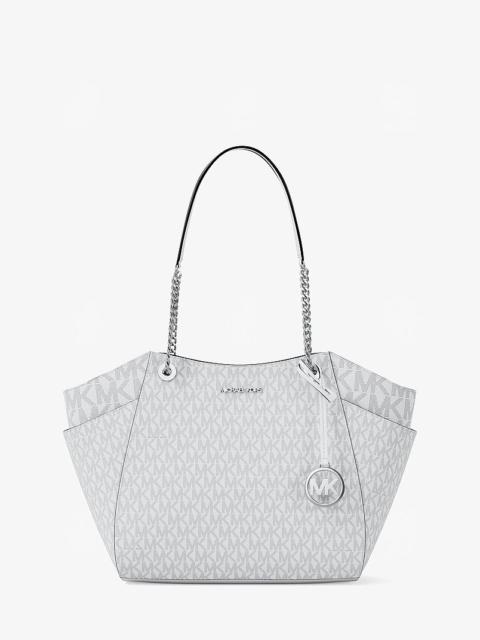 MICHAEL KORS Jet Set Large Signature Logo Shoulder Bag
