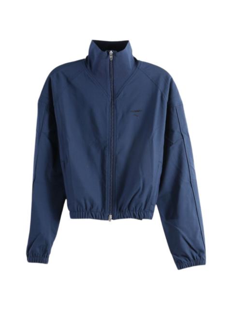 PUMA logo-embroidered elasticated-trim jacket