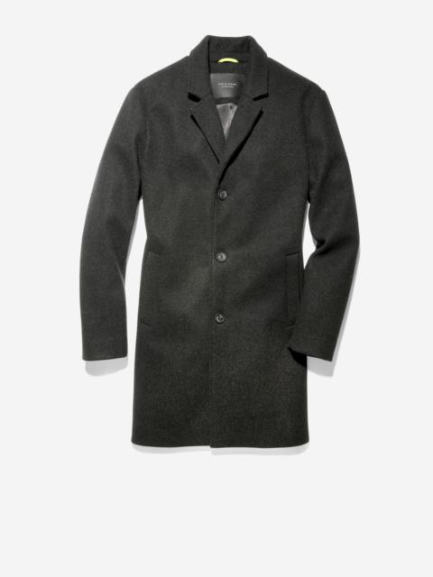 COLE HAAN Men's Stretch Wool Top Coat