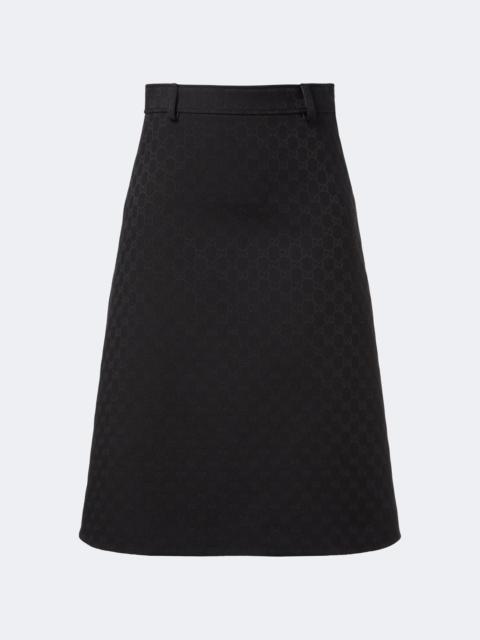 GUCCI GG midi skirt