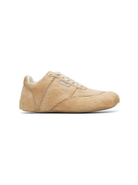 MM6 Maison Margiela Beige Anatomic Sneakers